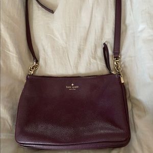 Lightly used Kate spade small zipper crossbody